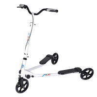 AODI 3 Wheel Foldable Scooter Swing Scooter Tri Slider Kick Wiggle Scooters Push Drifting with Adjustable Handle for Boys/Girl/Adult Age 7 Years Old and Up