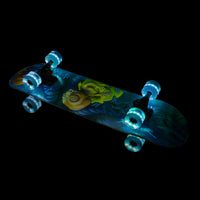 SANSIRP Skateboard Merkapa 31" Complete Skateboards Standard with Colorful LED Light Up Wheels 7 Layers Maple Wood Deck for Kids Boys Girls Adults Beginners