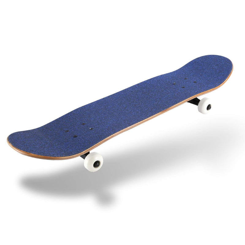 AODI 31Inch Pro Skateboard for Beginners, Complete Skateboard Canadian 7 Layer Maple Wood Kick Skate Board for Kids Girls Boys Adults