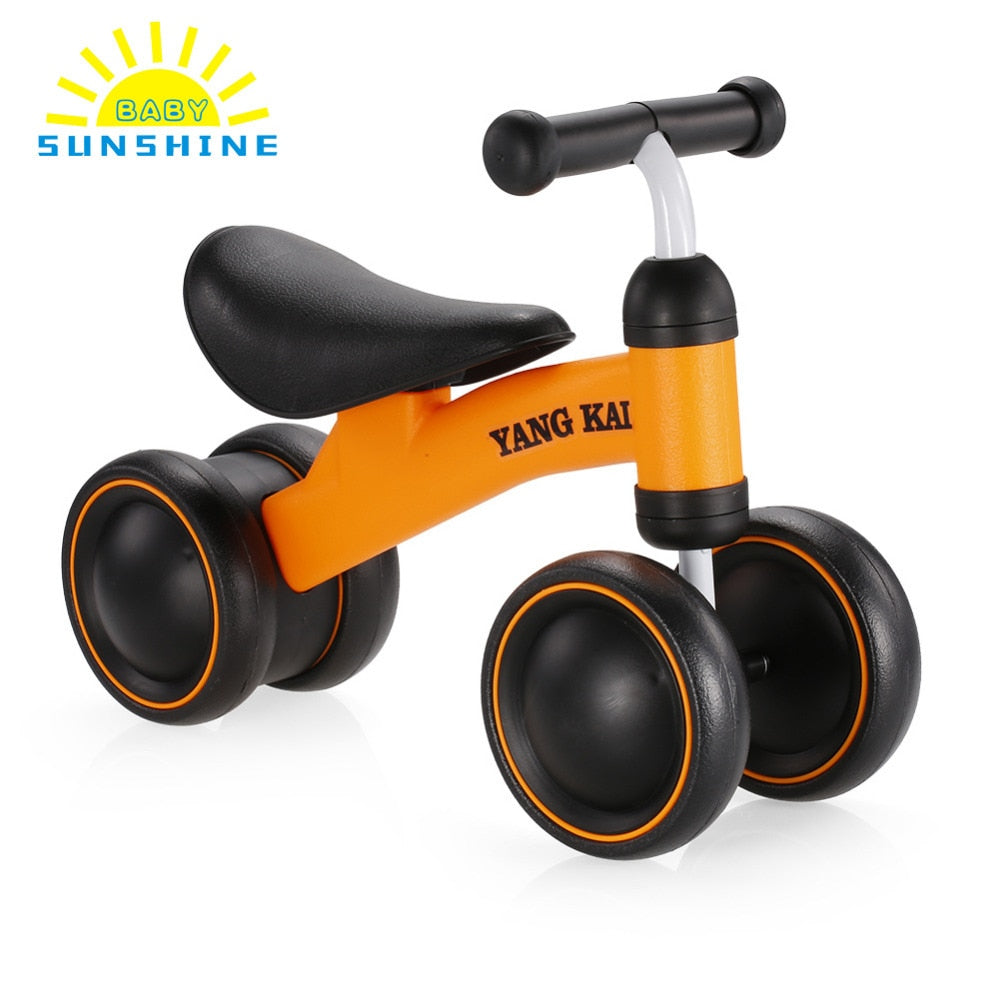Three Wheel Baby Children Balance Bike Scooter Baby Walker Infant 1-3 Years Scooter Learn To Walk No Foot Pedal New Riding Toys