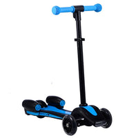 Creative Kids Children Flash Spray Scooter With Adjustable Handle Ride On Cars Sports Toy Child Skateboard Electric Scooter