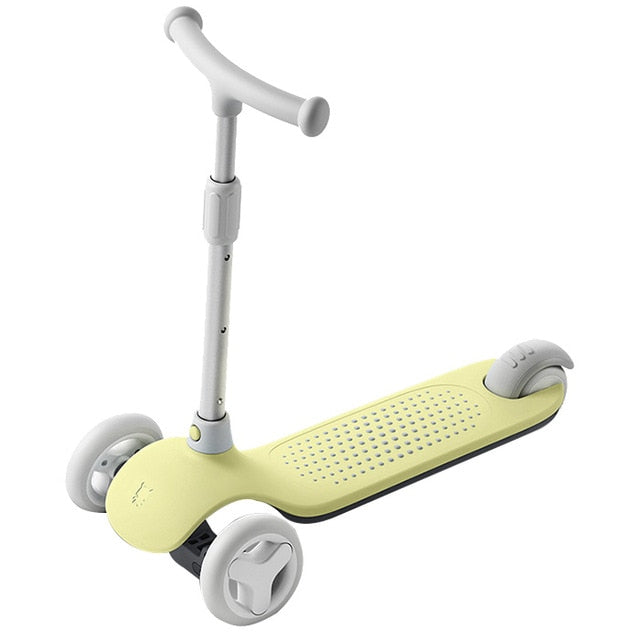 Xiaomi Mitu Scooter Kids 3 Wheels Multiple Double Spring Gravity Steering System For Children Led 3-6 Years Outdoor Fun Sports